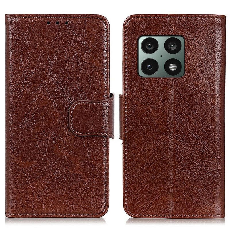 Κάλυμμα OnePlus 10 Pro 5G Split Nappa Leather